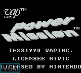Image de l'ecran titre du jeu Power Mission sur Nintendo Game Boy