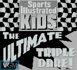 Image de l'ecran titre du jeu Sports Illustrated for Kids - The Ultimate Triple Dare sur Nintendo Game Boy