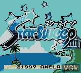 Image de l'ecran titre du jeu Star Sweep sur Nintendo Game Boy