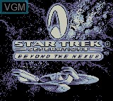 Image de l'ecran titre du jeu Star Trek - Generations - Beyond the Nexus sur Nintendo Game Boy