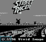 Image de l'ecran titre du jeu Street Racer sur Nintendo Game Boy