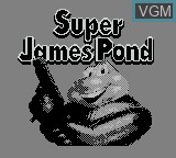 Image de l'ecran titre du jeu Super James Pond sur Nintendo Game Boy