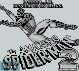 Image de l'ecran titre du jeu Amazing Spider-Man 2, The sur Nintendo Game Boy