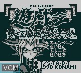 Image de l'ecran titre du jeu Yu-Gi-Oh! Duel Monsters sur Nintendo Game Boy