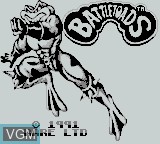 Image de l'ecran titre du jeu Battletoads sur Nintendo Game Boy