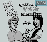 Image de l'ecran titre du jeu Bill & Ted's Excellent Game Boy Adventure sur Nintendo Game Boy