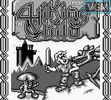 Image de l'ecran titre du jeu Prophecy - The Viking Child sur Nintendo Game Boy