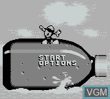 Image de l'ecran titre du jeu Cool Spot sur Nintendo Game Boy