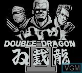 Image de l'ecran titre du jeu Double Dragon II sur Nintendo Game Boy