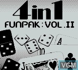 Image de l'ecran titre du jeu 4-in-1 Funpak - Volume II sur Nintendo Game Boy