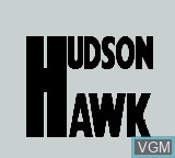 Image de l'ecran titre du jeu Hudson Hawk sur Nintendo Game Boy
