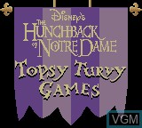 Image de l'ecran titre du jeu Hunchback of Notre Dame, The sur Nintendo Game Boy