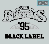 Image de l'ecran titre du jeu Hyper Black Bass '95 sur Nintendo Game Boy
