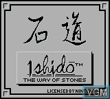 Image de l'ecran titre du jeu Ishido - The Way of Stones sur Nintendo Game Boy
