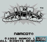 Image de l'ecran titre du jeu Kattobi Road sur Nintendo Game Boy