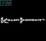 Image de l'ecran titre du jeu Killer Instinct sur Nintendo Game Boy