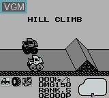 Image du menu du jeu Monster Truck sur Nintendo Game Boy