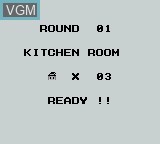 Image du menu du jeu Painter Momopie sur Nintendo Game Boy