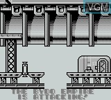 Image du menu du jeu R-Type II sur Nintendo Game Boy