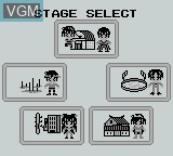 Image du menu du jeu Ranma 1/2 sur Nintendo Game Boy