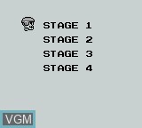 Image du menu du jeu Skate or Die - Bad 'N Rad sur Nintendo Game Boy