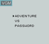 Image du menu du jeu Spud's Adventure sur Nintendo Game Boy