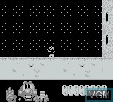 Image du menu du jeu Super James Pond sur Nintendo Game Boy