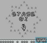 Image du menu du jeu Alfred Chicken sur Nintendo Game Boy