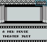 Image du menu du jeu Tiny Toon Adventures 2 - Montana's Movie Madness sur Nintendo Game Boy