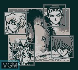 Image du menu du jeu Yu-Gi-Oh! Duel Monsters sur Nintendo Game Boy