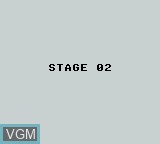 Image du menu du jeu Boomer's Adventure in Asmik World sur Nintendo Game Boy