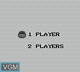 Image du menu du jeu Daruman Busters sur Nintendo Game Boy