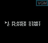 Image du menu du jeu Double Dragon 3 - The Arcade Game sur Nintendo Game Boy