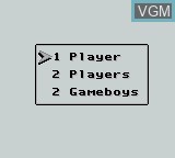 Image du menu du jeu 4-in-1 Funpak - Volume II sur Nintendo Game Boy