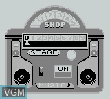 Image du menu du jeu Hatris sur Nintendo Game Boy