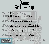 Image du menu du jeu Jeep Jamboree - Off Road Adventure sur Nintendo Game Boy