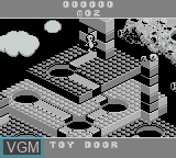 Image du menu du jeu Jelly Boy sur Nintendo Game Boy