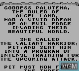 Image du menu du jeu Kid Icarus - Of Myths and Monsters sur Nintendo Game Boy