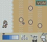 Image in-game du jeu Kuma no Puutarou - Takara Sagashi da Ooiri Game Battle! sur Nintendo Game Boy