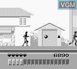 Image in-game du jeu Lawnmower Man, The sur Nintendo Game Boy