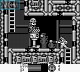 Image in-game du jeu Mega Man III sur Nintendo Game Boy