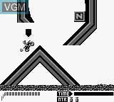 Image in-game du jeu Motocross Maniacs sur Nintendo Game Boy