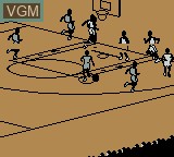 Image in-game du jeu NBA Live 96 sur Nintendo Game Boy