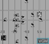 Image in-game du jeu NFL Quarterback Club sur Nintendo Game Boy
