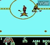 Image in-game du jeu NHL Hockey '95 sur Nintendo Game Boy