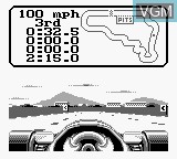 Image in-game du jeu Nigel Mansell's World Championship Racing sur Nintendo Game Boy