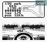 Image in-game du jeu Nigel Mansell's World Championship '93 sur Nintendo Game Boy