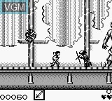 Image in-game du jeu Saigo no Nindou - Ninja Spirit sur Nintendo Game Boy