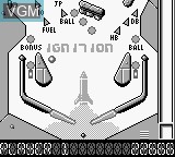 Image in-game du jeu Pinball Dreams sur Nintendo Game Boy