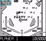 Image in-game du jeu Pinball Fantasies sur Nintendo Game Boy
